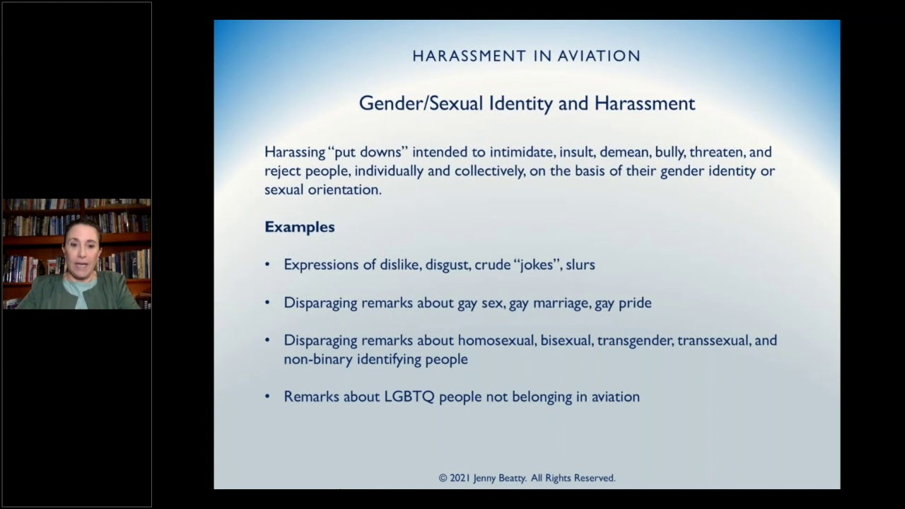 Harassment in Aviation Part 3