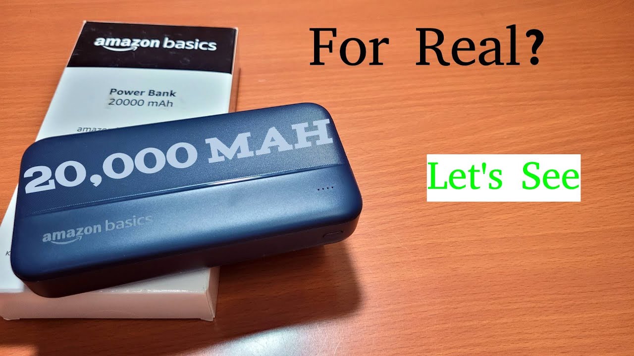 Unboxing Amazon Basics 20000mAh Powerbank – Ultimate Charging Solution!