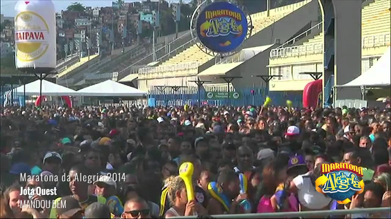 Jota Quest - Mandou Bem (Maratona da Alegria 2014)