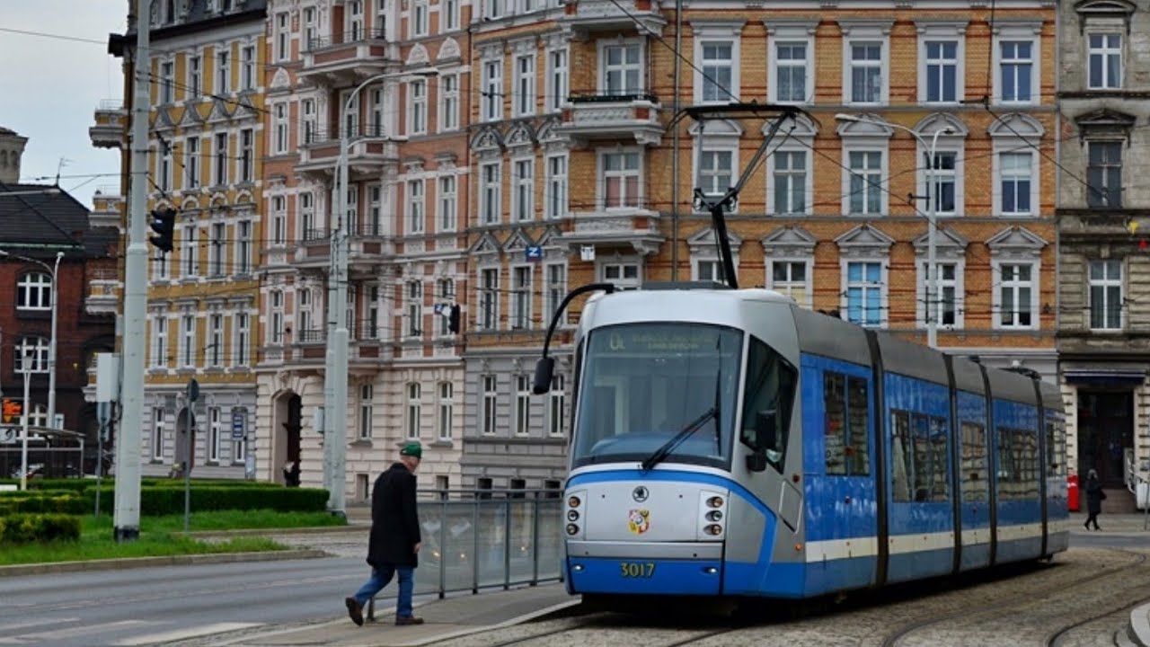 MPK Wrocław - linia 2 | Škoda 16T #3017