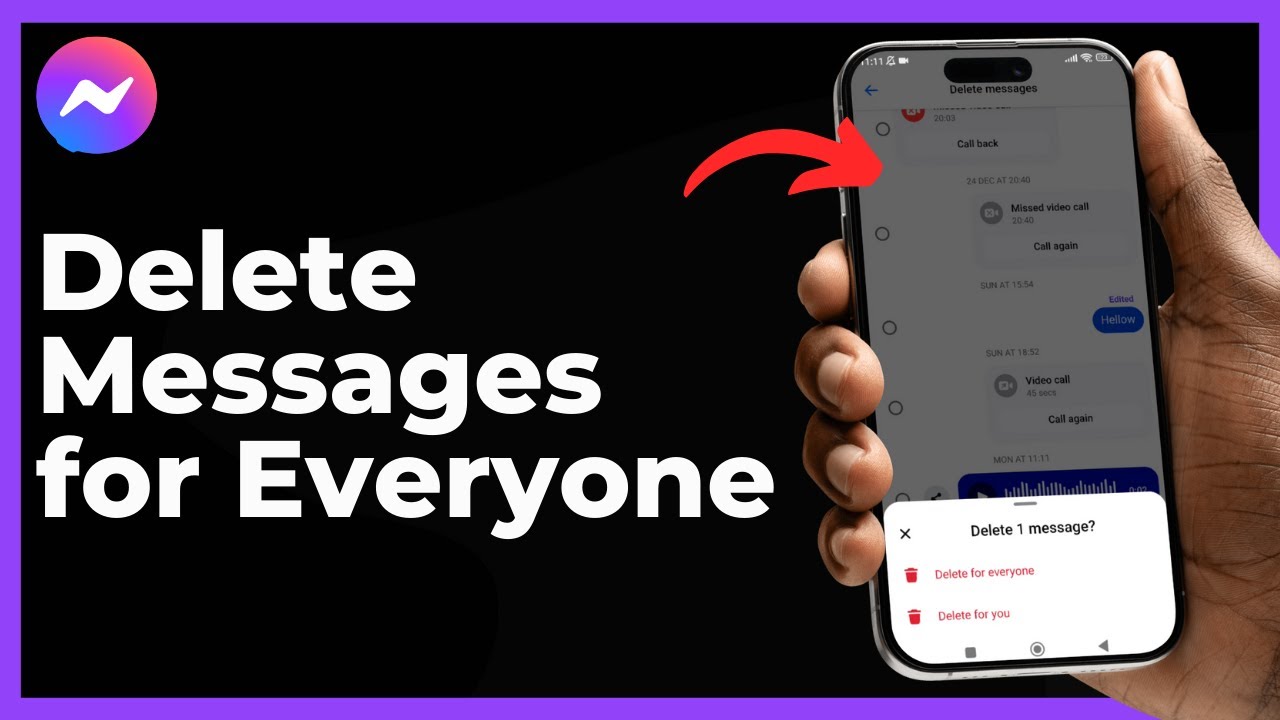 How to Delete Messages for Everyone on Messenger