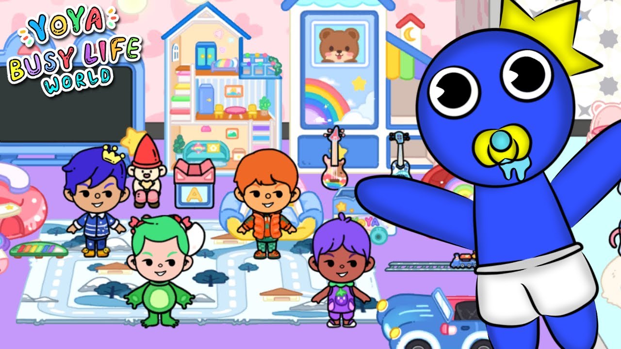 VIRAMOS BABÁS do AZUL BABÃO BEBÊ no YOYA WORLD ‹ Luli Rarity ›