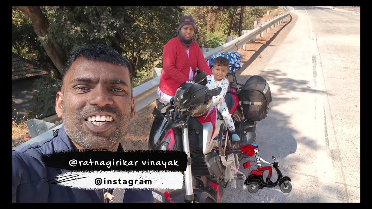 VLOG 72 | MUMBAI to LANJA on Mumbai–Goa Highway | Beautiful Konkan Highway Ride | Part- 2  #nh66