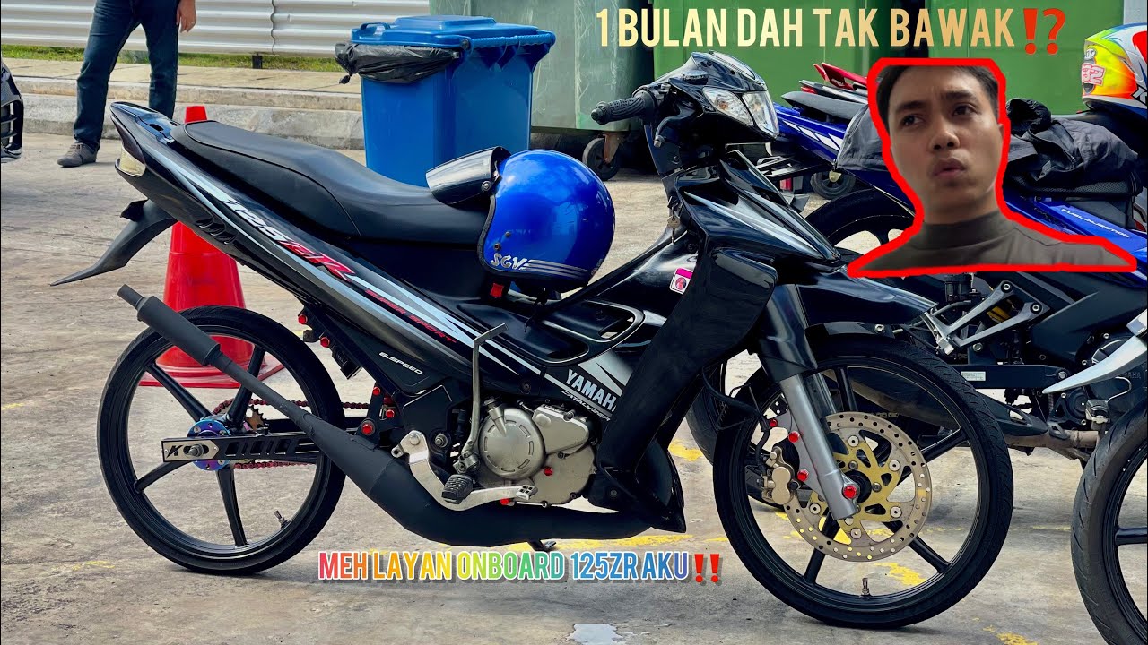 ONBOARD 125ZR SEBELUM MEGA GATHERING KIPS/125Z | meter aku dah berfungsi dengan baik‼️#125zr