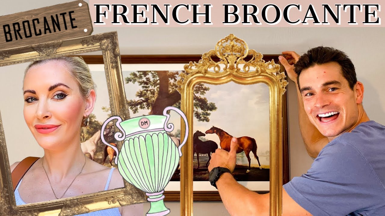 COME TO A FRENCH BROCANTE | FLEA MARKET | SOUTH OF FRANCE