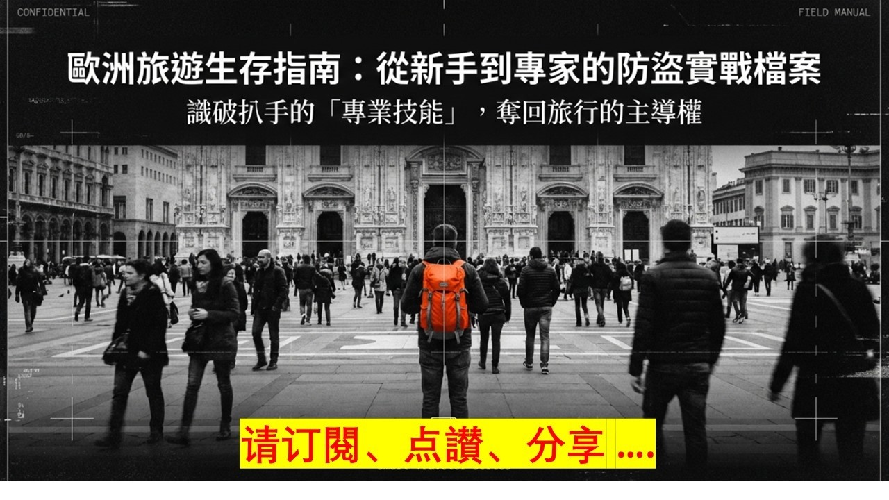 欧洲街头被盗窃指南