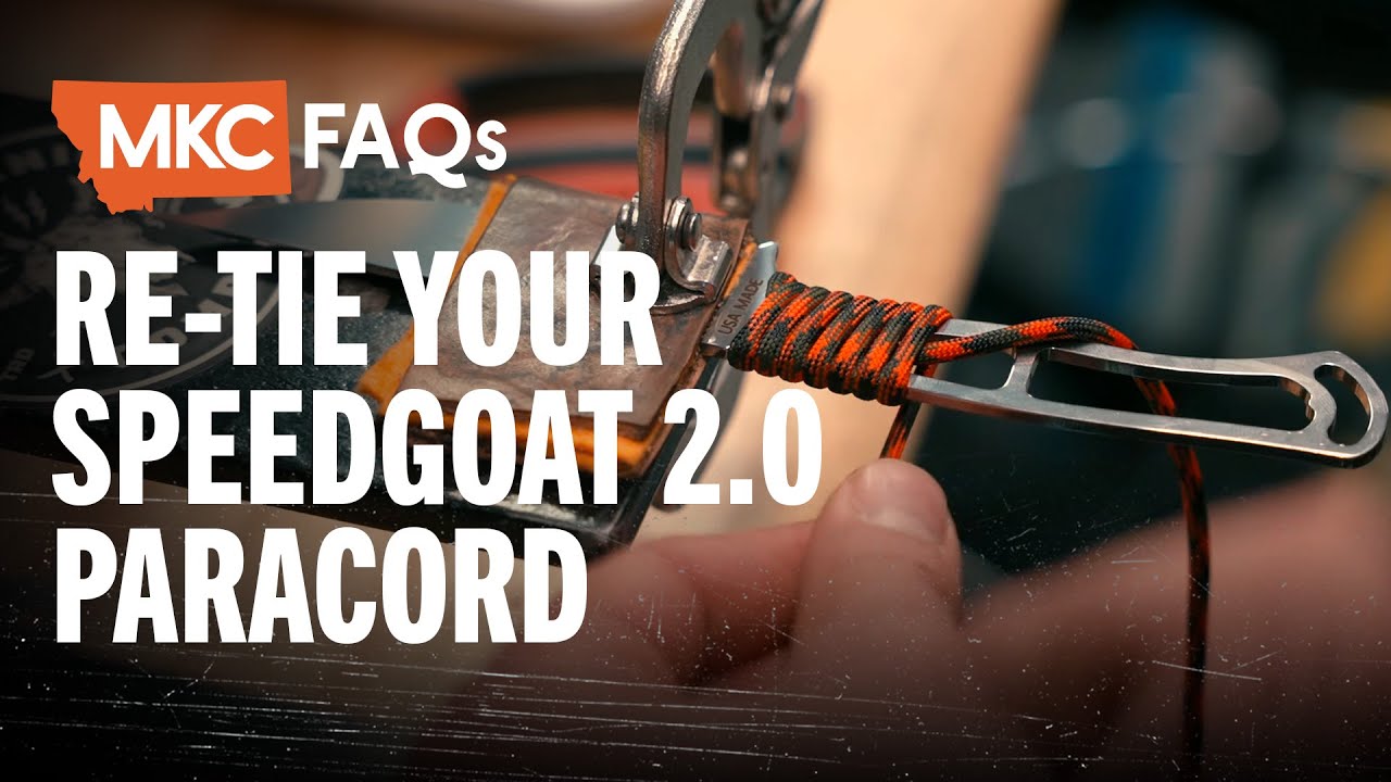MKC FAQ: ВИДЕО-УКАЗАНИЯ ПО ПЕРЕЗАВЯЗКЕ ПАРАКОРДА SPEEDGOAT