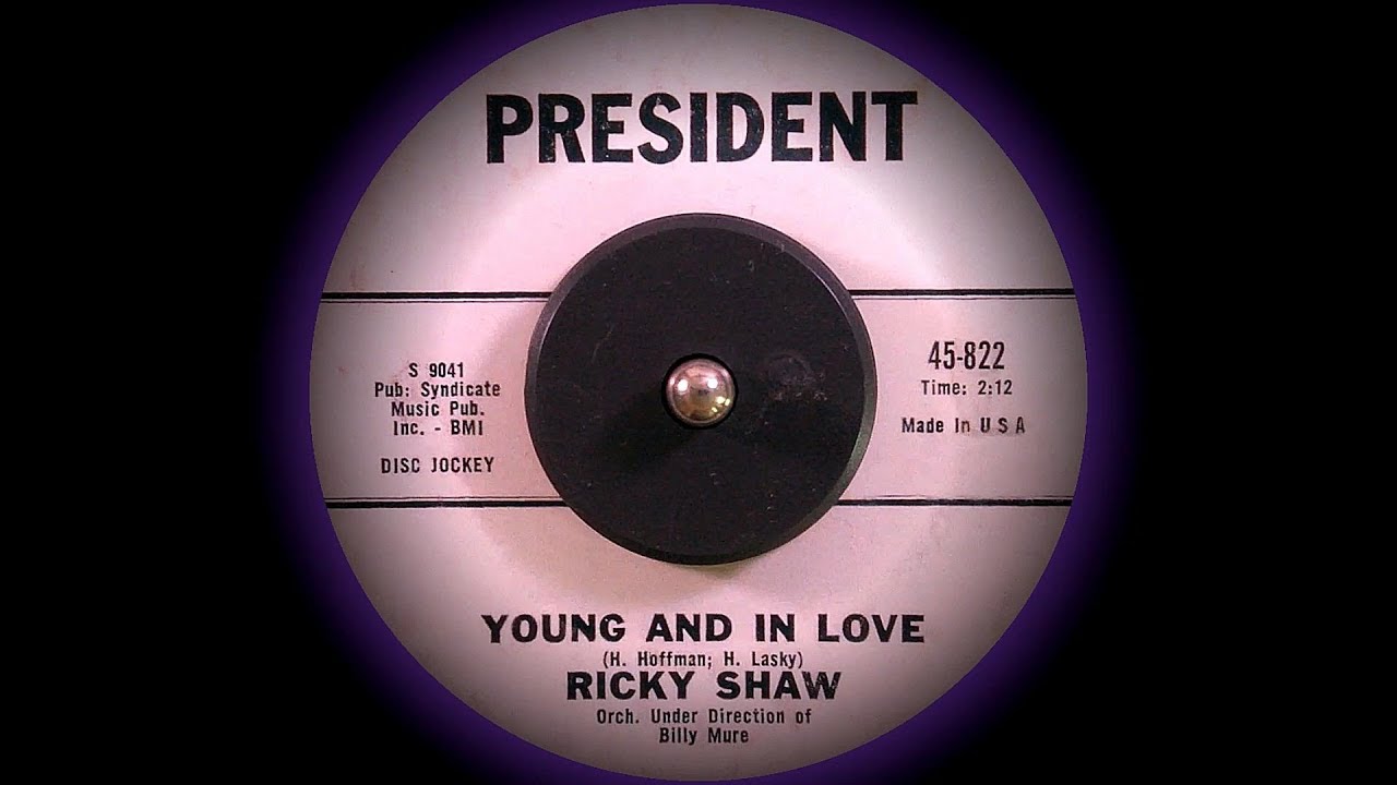 Ricky Shaw - Young and In Love (1962) HD
