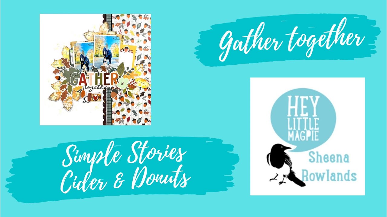 Simple Stories Cider & Donuts collection layout 2  @sheenarowlands6572