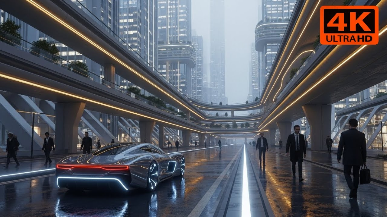 Future Sci Fi Texas City In 2200 | How Texas Will Look Like In 200