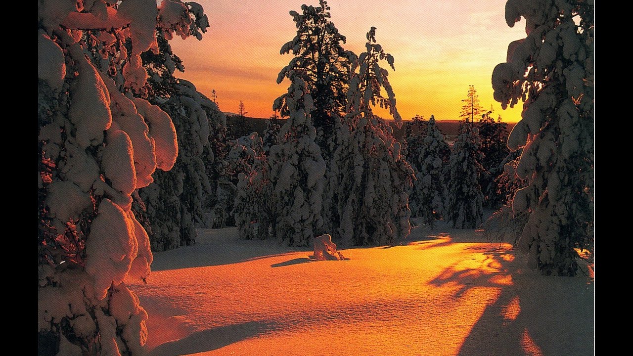 Beau soir d'hiver