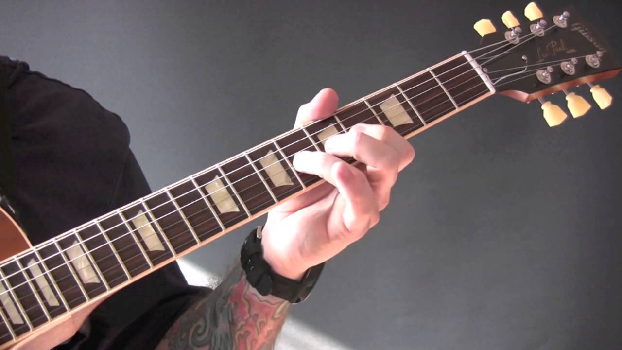 Chocolate Guitar Tutorial by The 1975