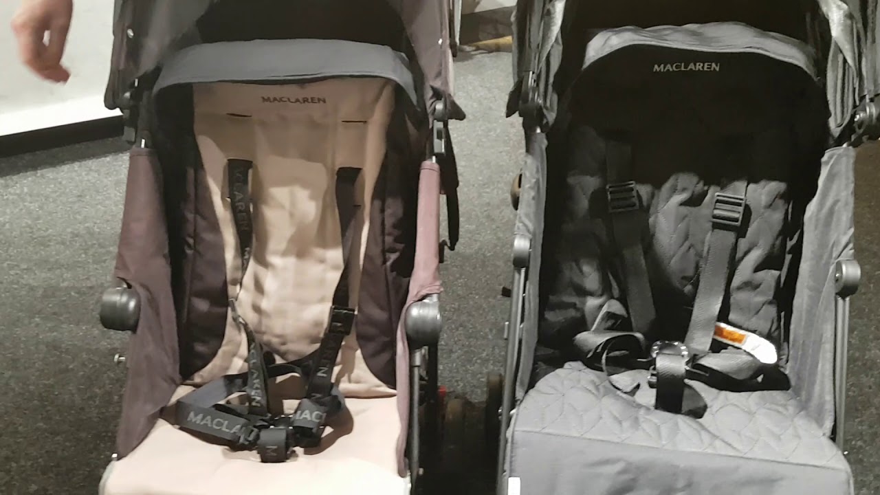Отличие колясок Maclaren Quest до и после 2018 года.
