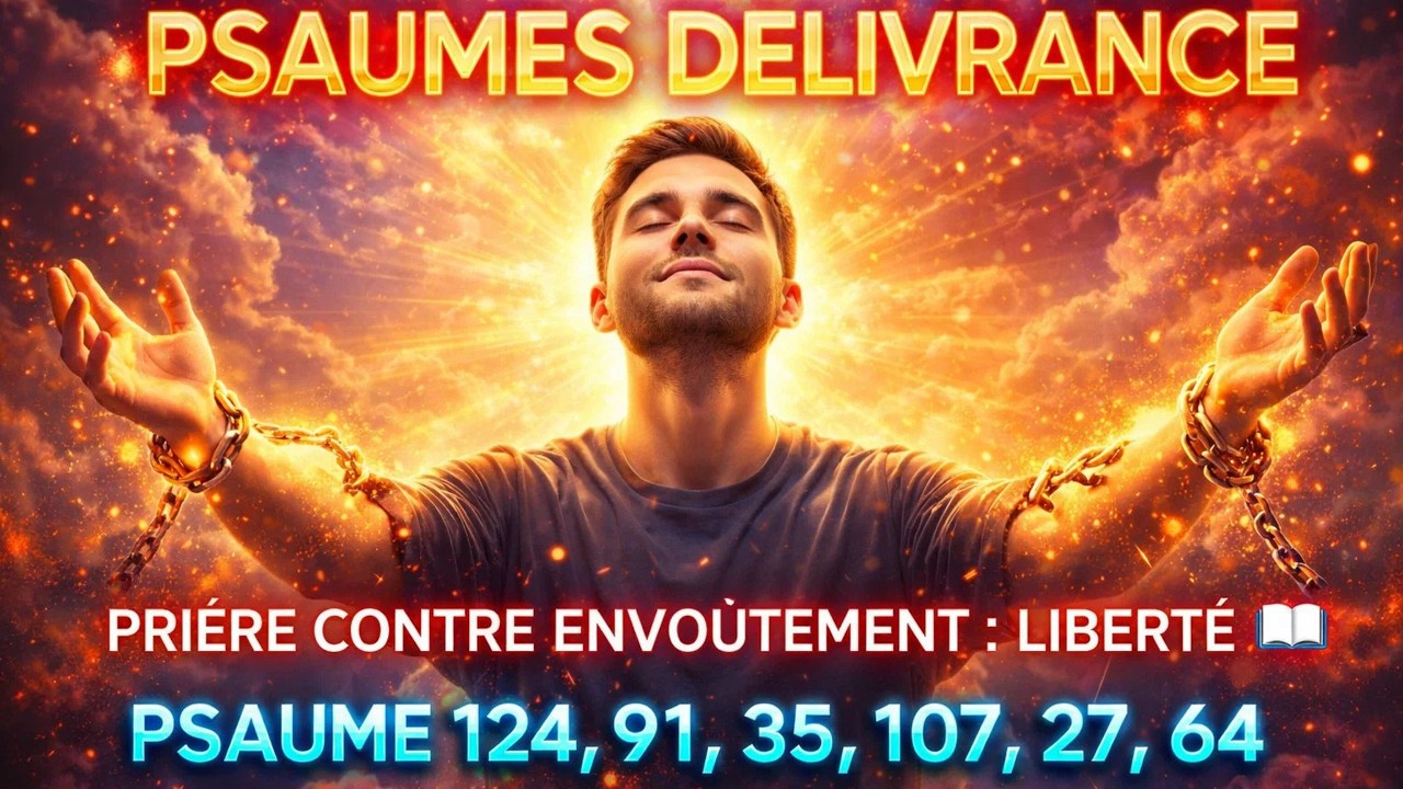 PRIÈRE CONTRE ENVOÛTEMENT : LIBERTÉ — 📖 PSAUME 124, 91, 35, 107, 27, 64