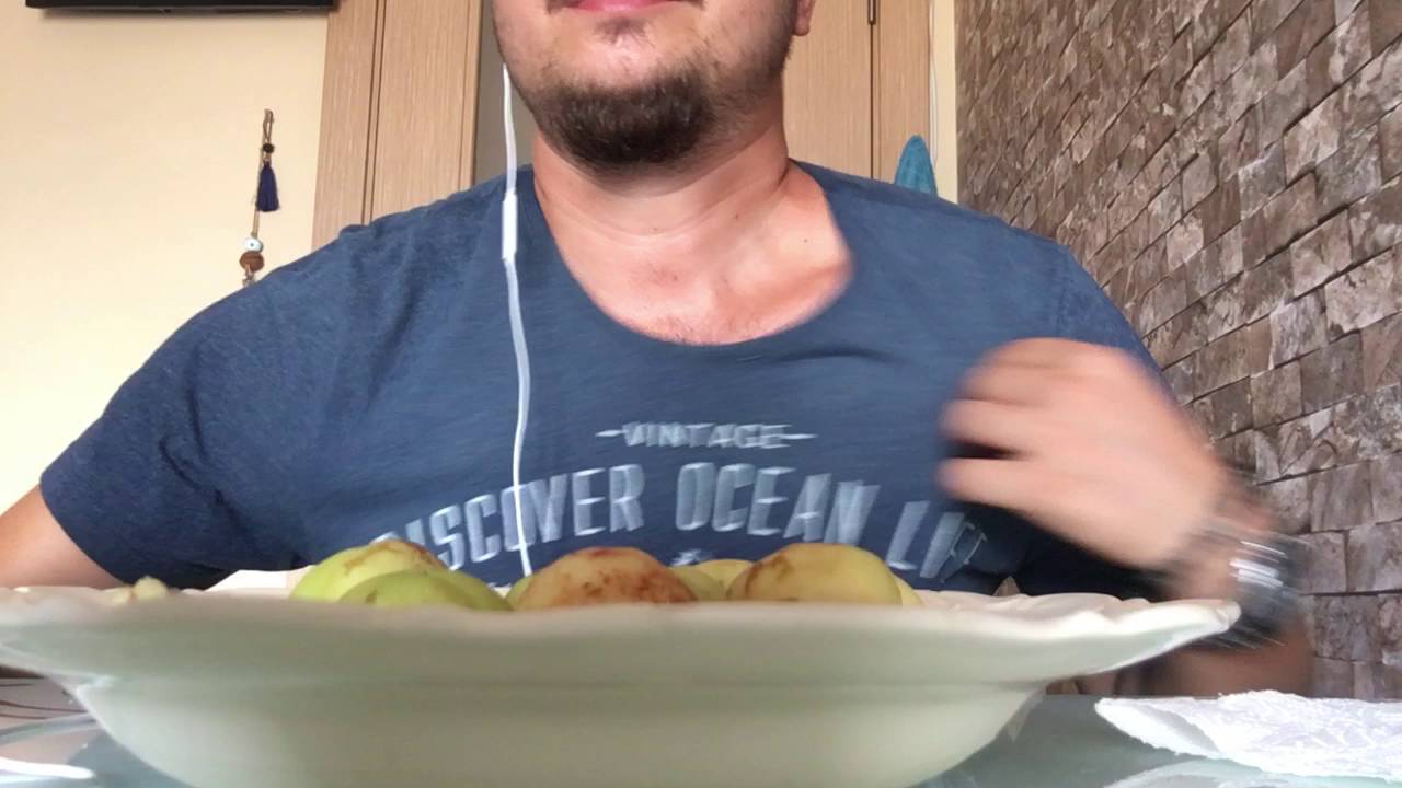 Türkçe ASMR -Meyve Nektarin (Turkish ASMR -Nectarines Fruit)