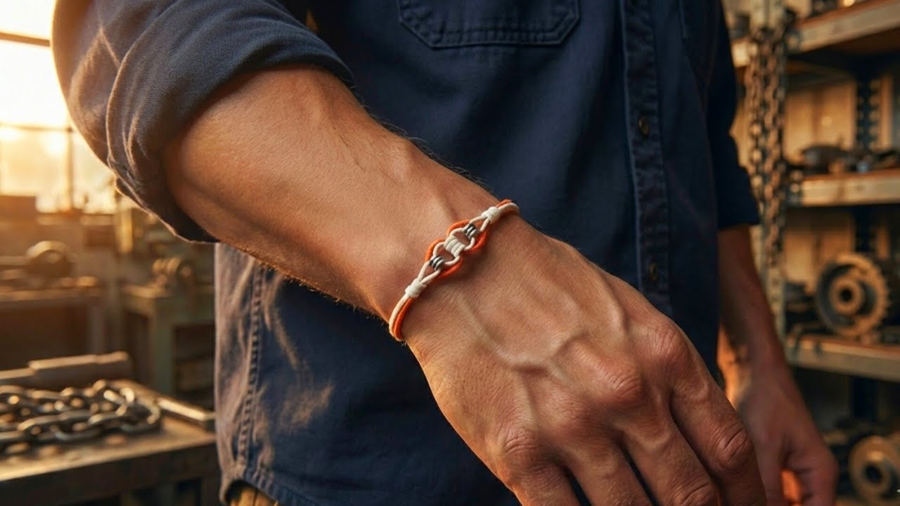 🔴No Experience Needed!Make the Easiest Handmade Bracelet Ever – No Knots, No Tools!