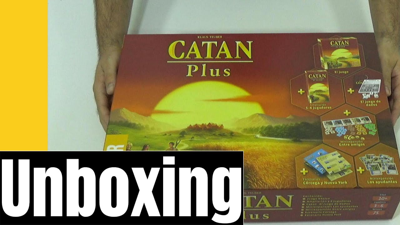 Catan Plus unboxing