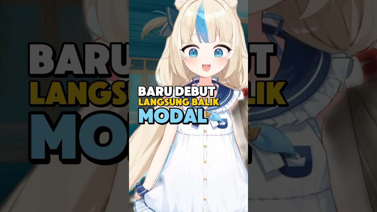 Baru Debut, VTuber Sameko Saba Langsung Balik Modal!