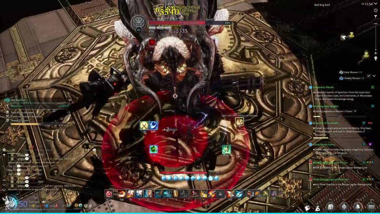 BNS NEO: How does ping affect your DPS? BAY LEE Solo FULL RUN f2p Blade Dancer