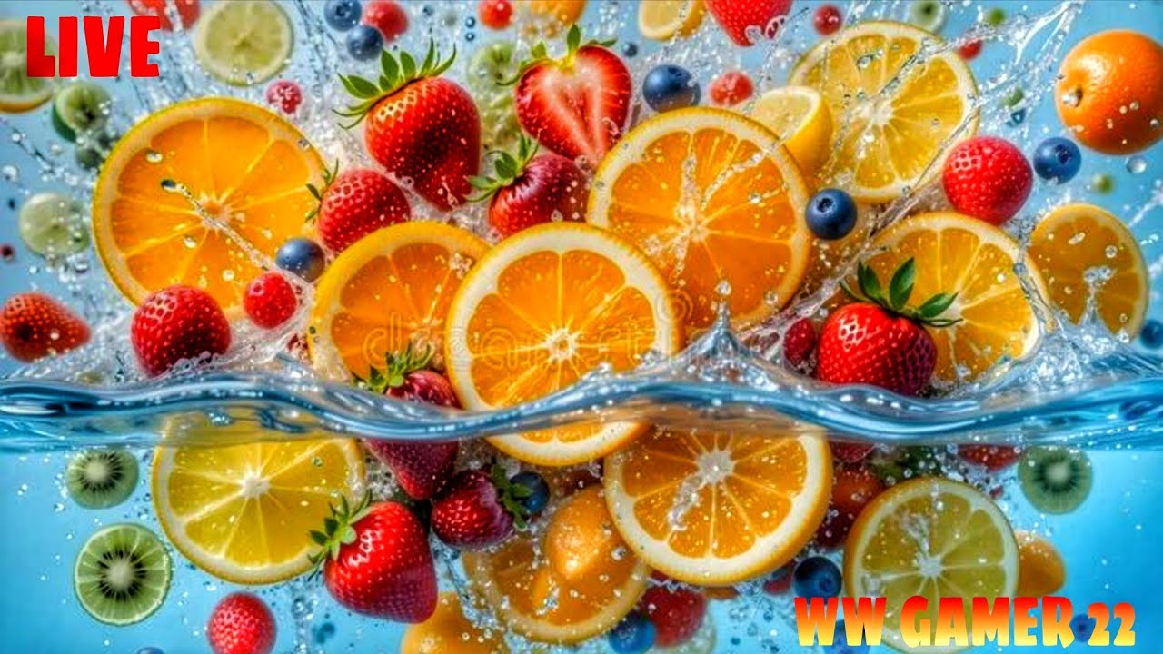 Perfect Slices Playing Game - Fruit Cutting  | Live Streem #perfectslice Android Gameplay #100
