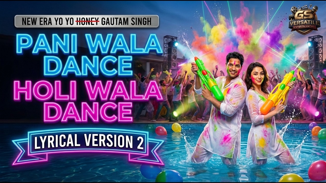 Paani Wala Dance Holi Wala Dance Version 2 | Holi Pool Party Anthem 2026 | High Energy DJ Mix
