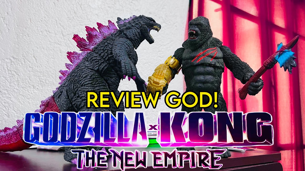 Estos son mis nuevas figuras bootlegs de Godzilla y Kong el nuevo imperio!