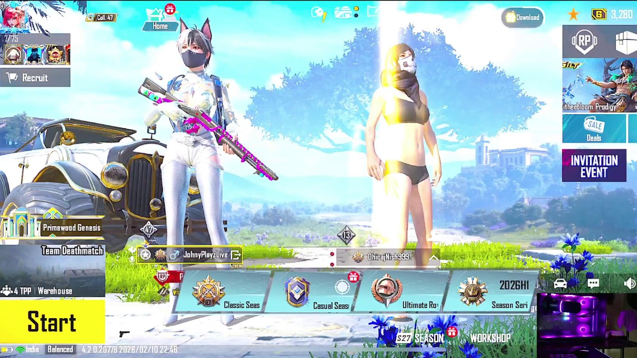 BGMI 4.2 Update Rush Gameplay Live #BGMI Live #Live