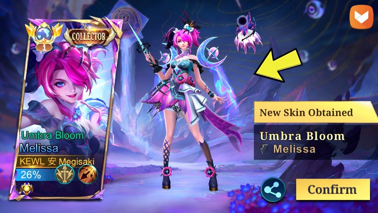 FINALLY!! UMBRA BLOOM MELISSA COLLECTOR SKIN IS HERE!! | MELISSA MOST COOLEST SKIN?!