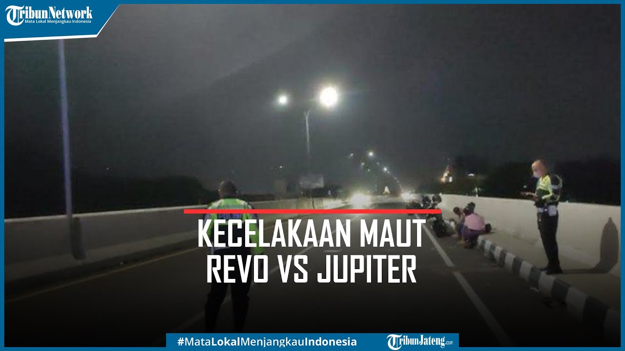 Kecelakaan Revo Vs Jupiter di Flyover Bandara Semarang, 2 Remaja Meninggal