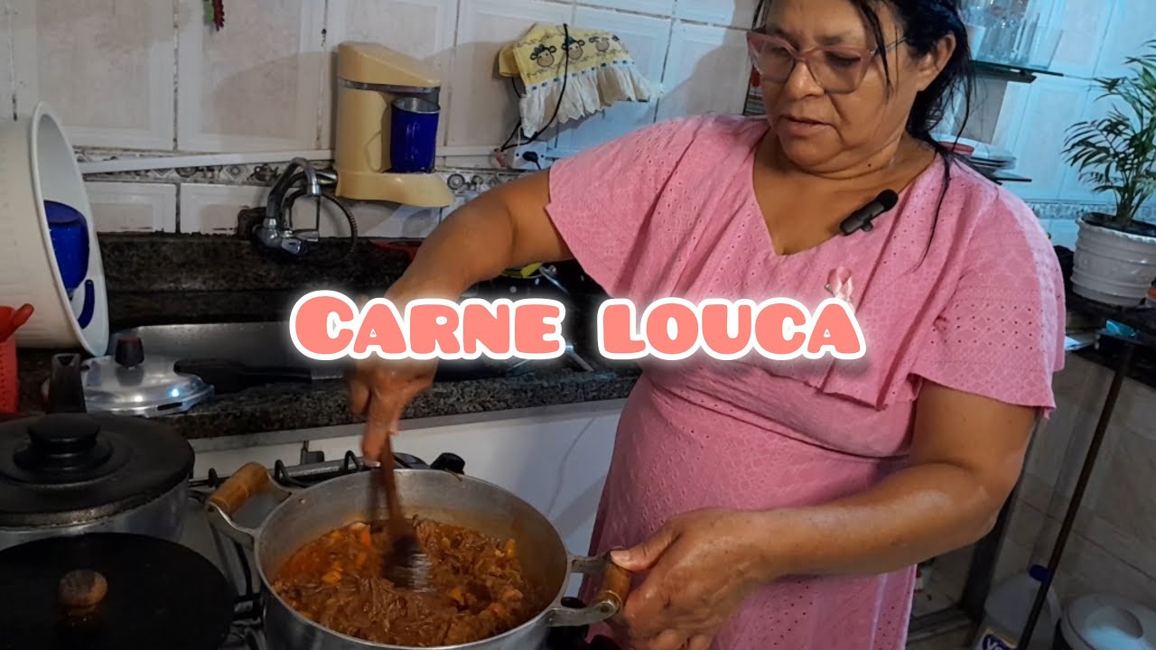 Tete na cozinha#carne louca, fácil e saborosa#canal da  tete..