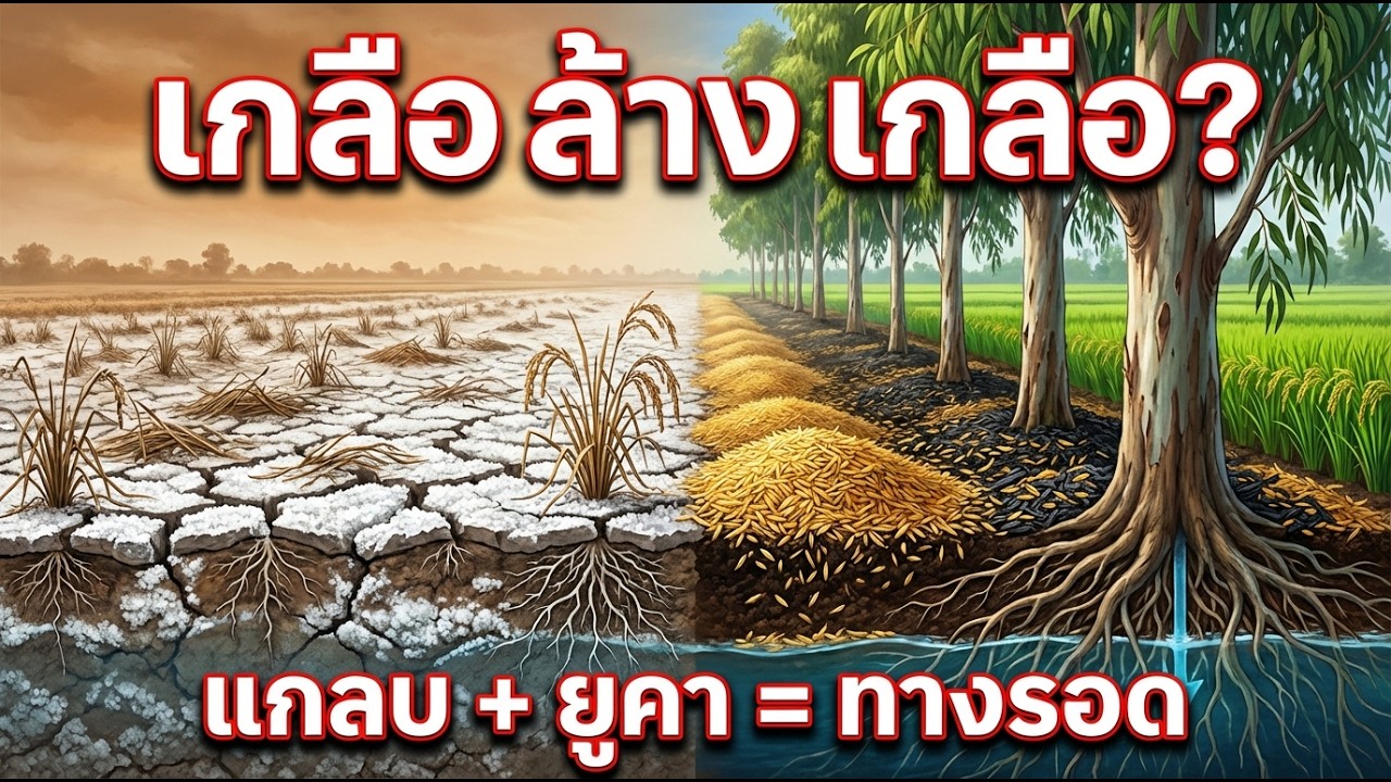 เกลือล้างเลือ ฮีโร่กู้ดินเค็ม? ความจริงที่คนอีสานต้องรู้ (วิศวกรรมย้อนรอยธรรมชาติ)