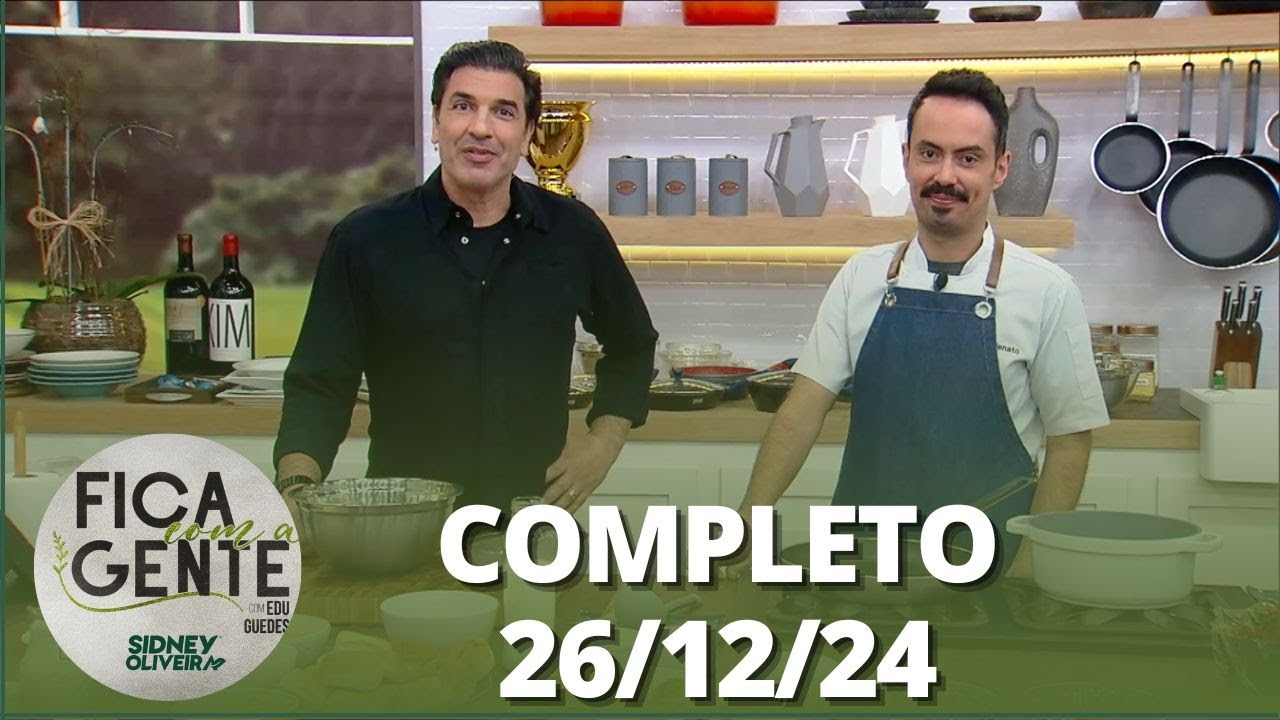 Fica com a Gente: Massa de panqueca, fraldinha com queijo e mais (26/12/24) | Completo