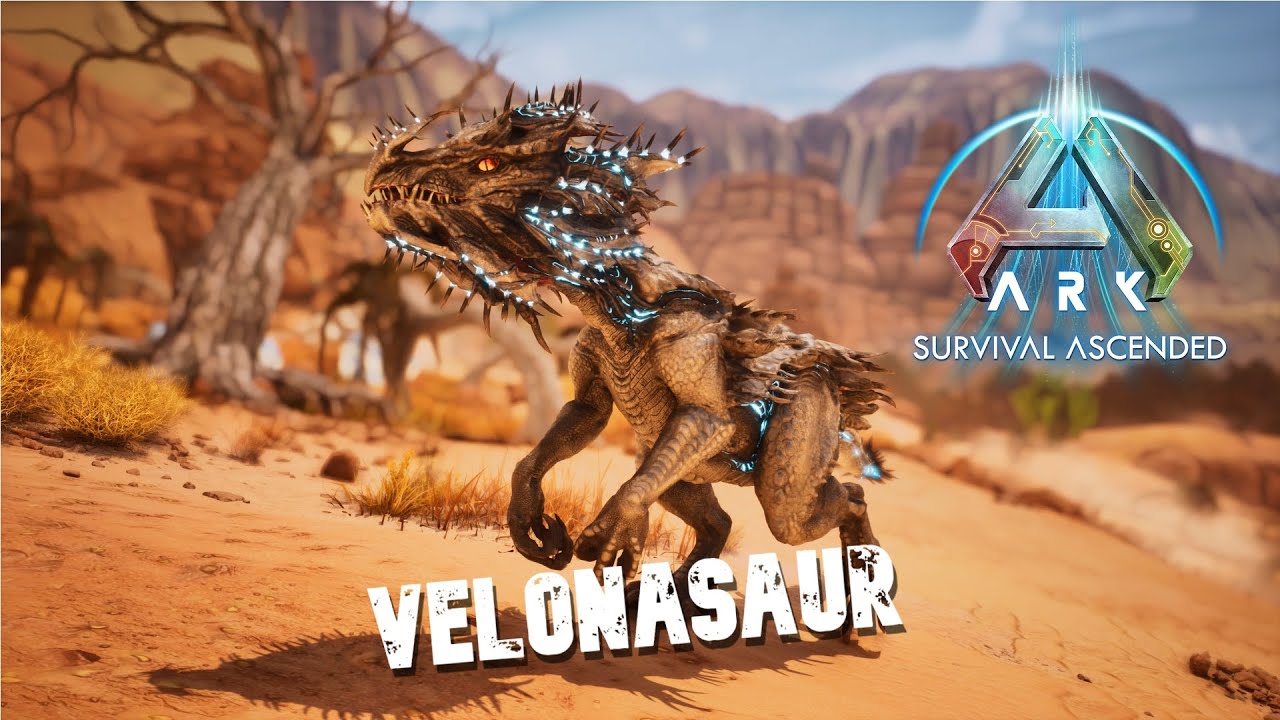 Taming A Velonasaur | Ark Survival Evolved | Extinction