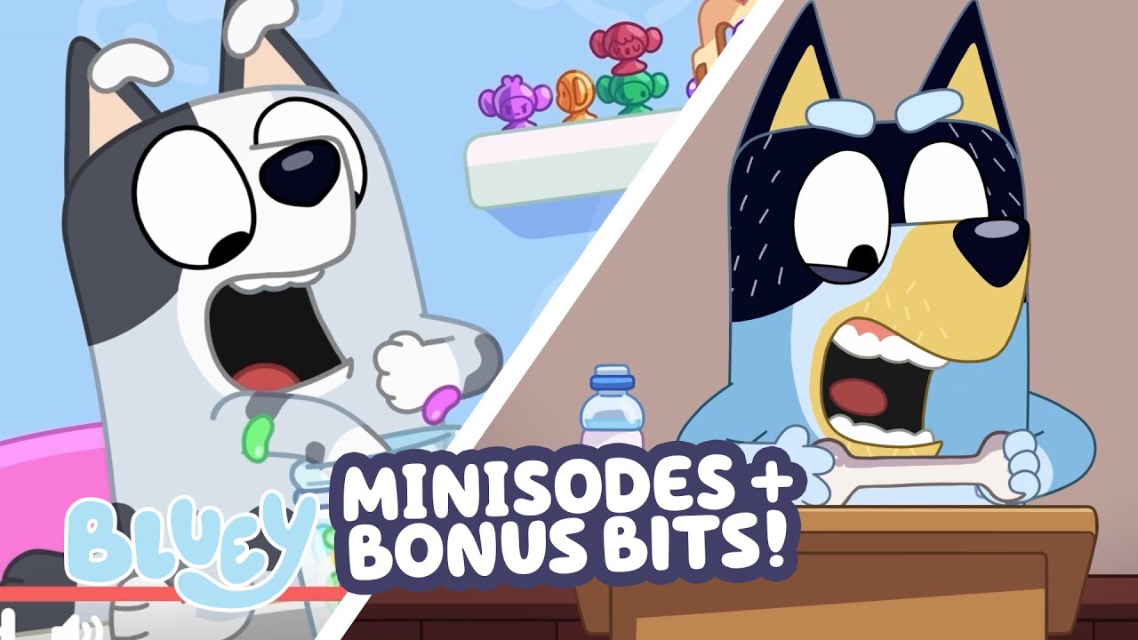 EVERY Bluey Minisode + Bonus Bit! 💙 ⭐️ | 60 MINUTES | Bluey