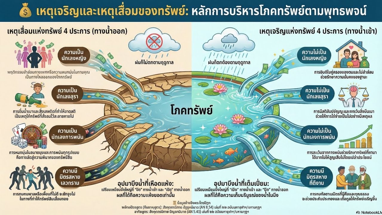 เหตุเจริญและเหตุเสื่อมแห่งทรัพย์ #ธรรมะ #พุทธวจน #ฟังธรรม #ฟังธรรมะ #ธรรมะสอนใจ #ข้อคิดดีๆ #ฮีลใจ