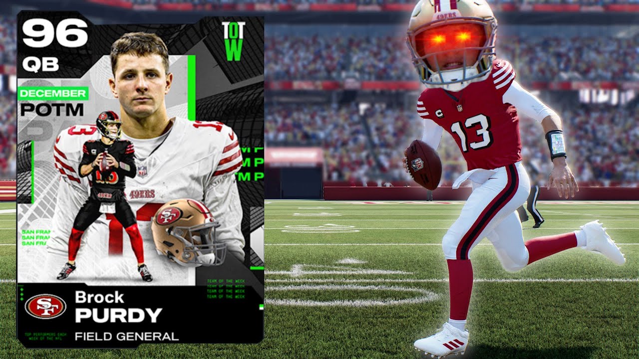 96 Brock Purdy is LIKE THAT in Madden 26!