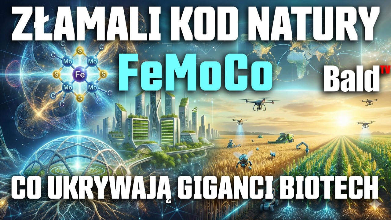 FeMoCo 🧬 NIEWYJAŚNIONY MECHANIZM NATURY, KT&Oacute;RY ZMIENI NASZĄ ŻYWNOŚĆ. CO UKRYWAJĄ GIGANCI?