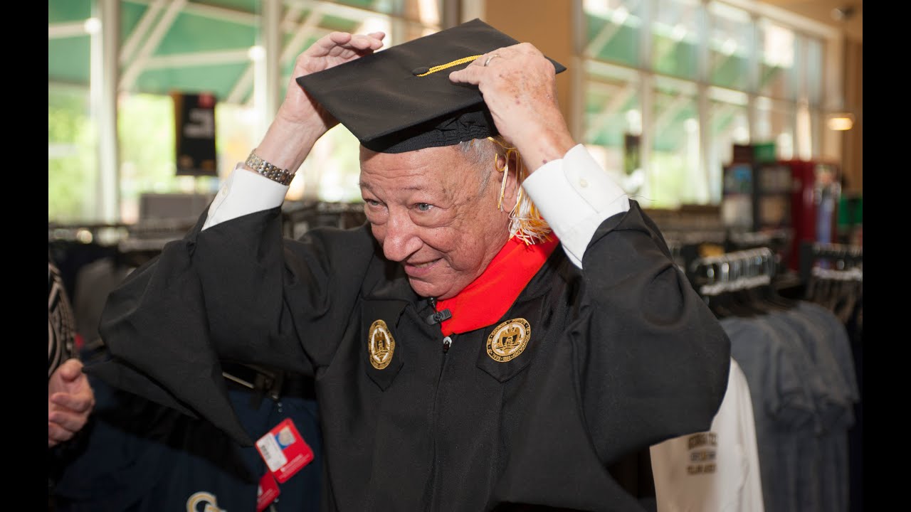 86-Year-Old Man Prepares for Georgia Tech Commencement