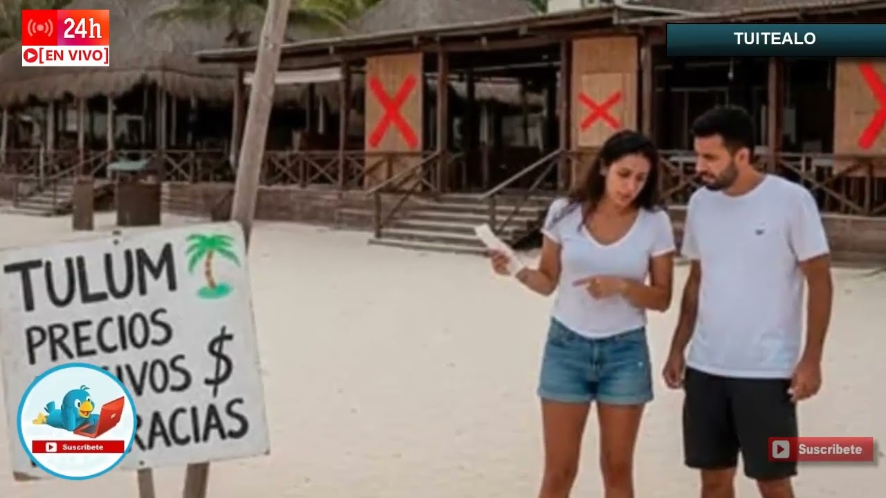 Tulum se desploma tras precios abusivos inseguridad y maltrato a los Turistas