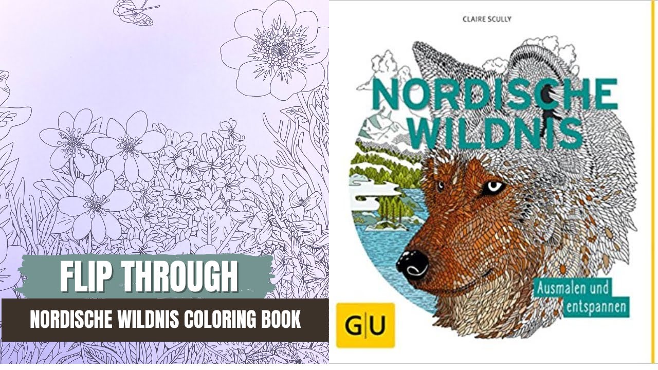 Nordische Wildnis Coloring Book Review | Claire Scully