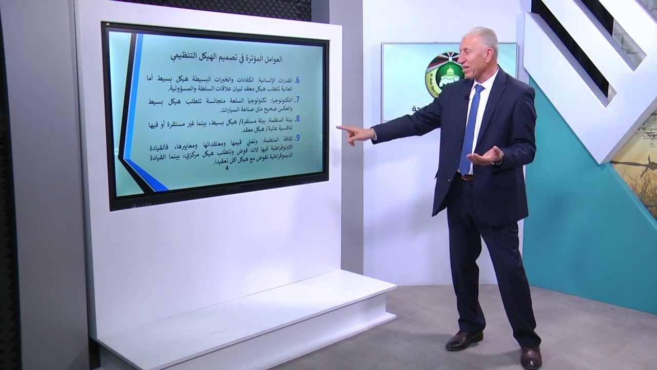 مبادئ الادارة | الفصل السابع - تصميم الهيكل التنظيمي