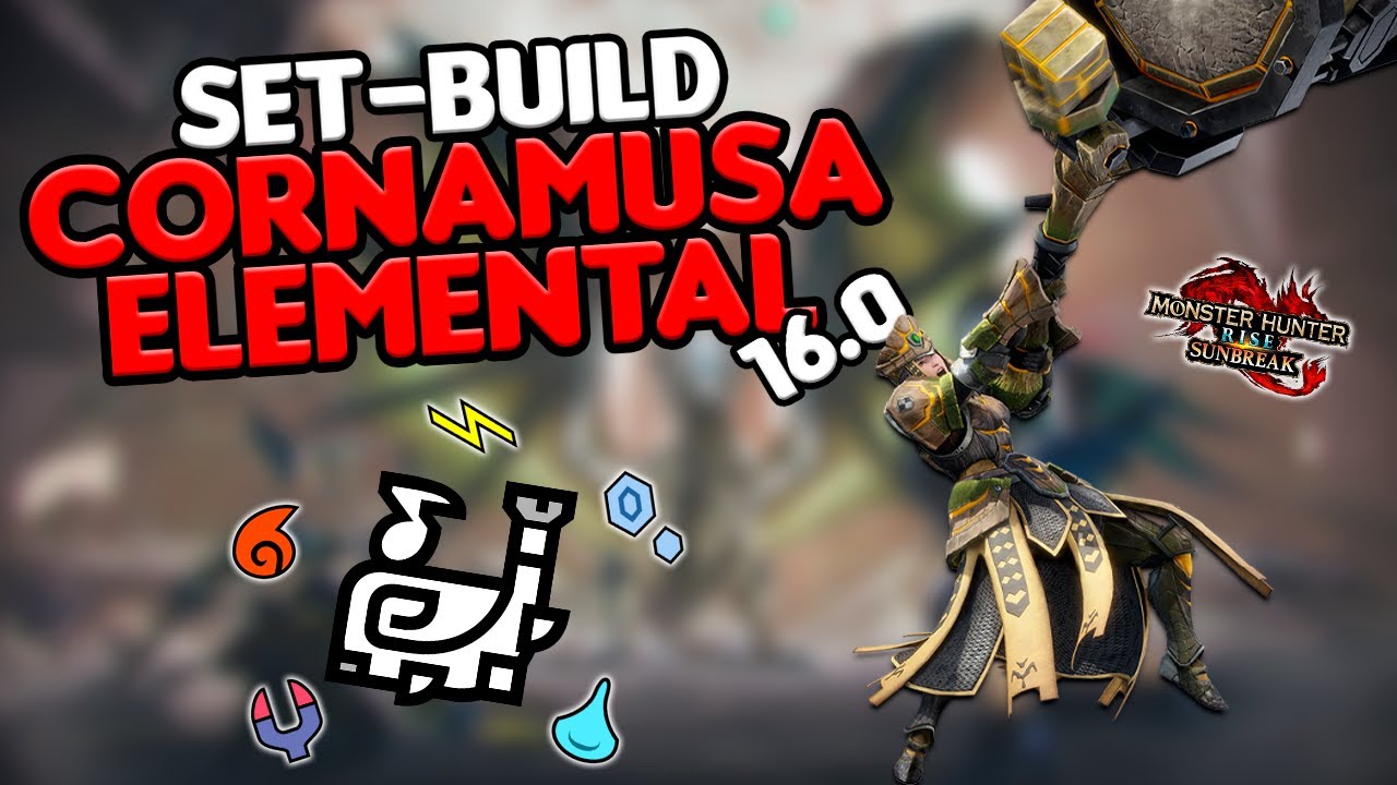 Cornamusa Elemental 16.0 - El meta final para un daño seguro | MH Rise Sunbreak