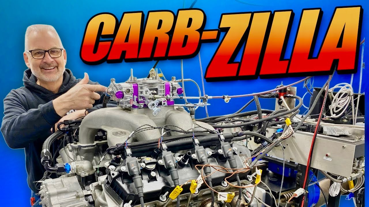 Carbureted 7.3 Godzilla, Can it be Done? Carbzilla Ford V8 Dyno test!