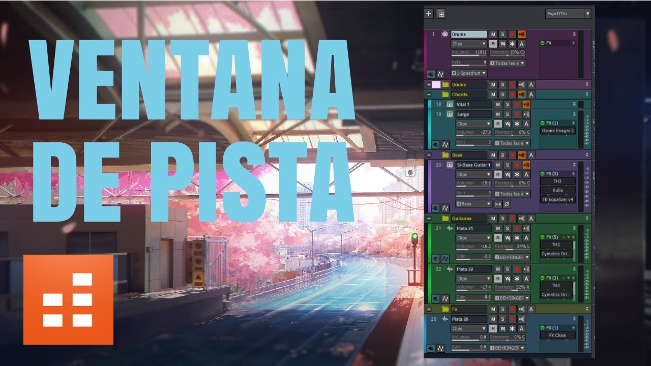 VENTANA DE PISTAS // INSERTA UNA PISTA DE AUDIO, MIDI Y INSTRUMENTO // CURSO DE CAKEWALK 04