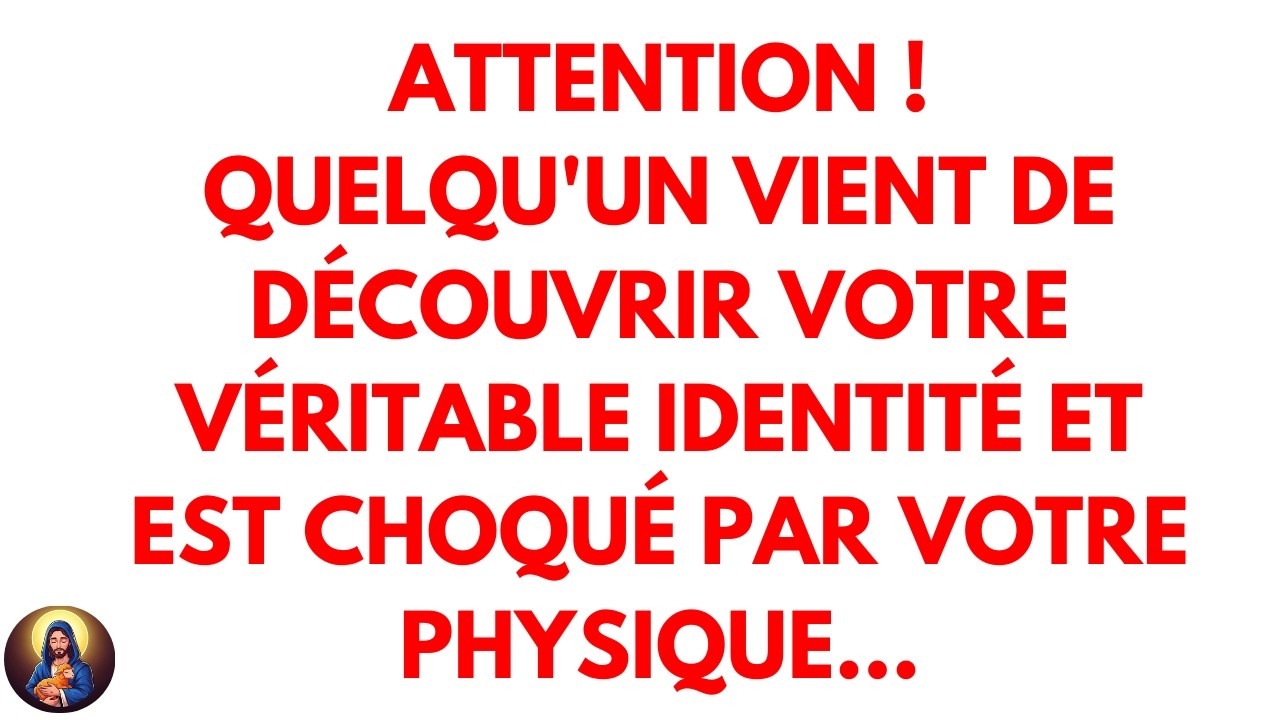 Attention ! Quelqu'un vient de découvrir votre véritable identité et est choqué par votre physique.