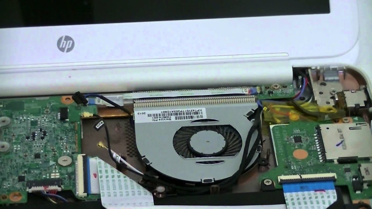 Disassembly of HP Chromebook 14