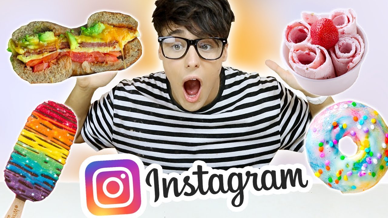 i tried every INSTAGRAM FAMOUS FOOD omg