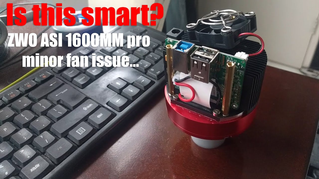 ZWO ASI 1600MM pro - minor fan issue | Astrophotography camera