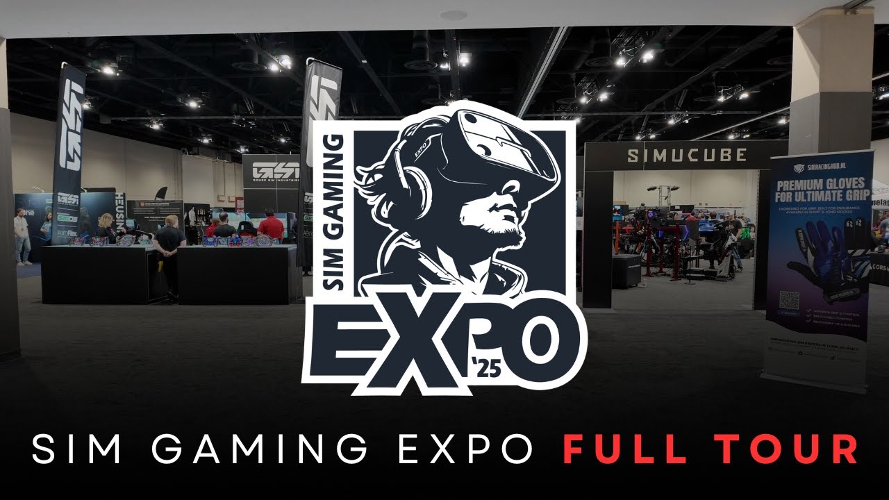 Walking the Sim Gaming Expo 2025 – Complete Booth Tour in Chicago!