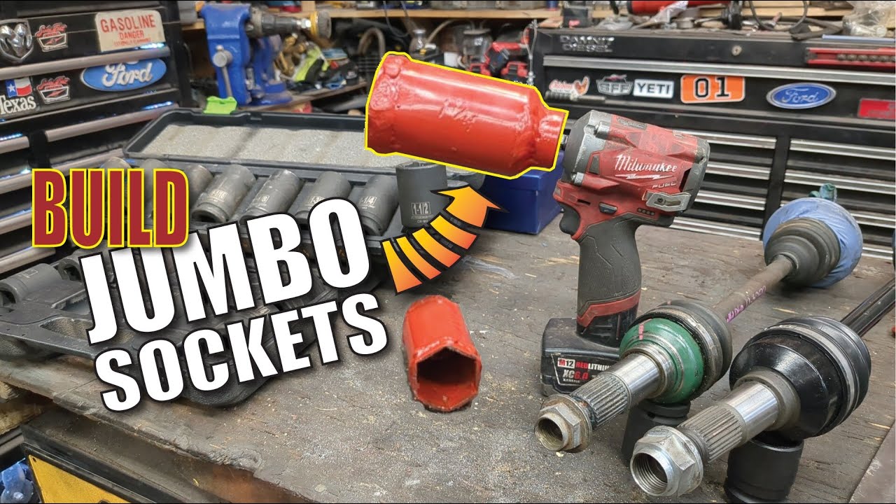 Make your own Jumbo Socket DIY  *no welding required*